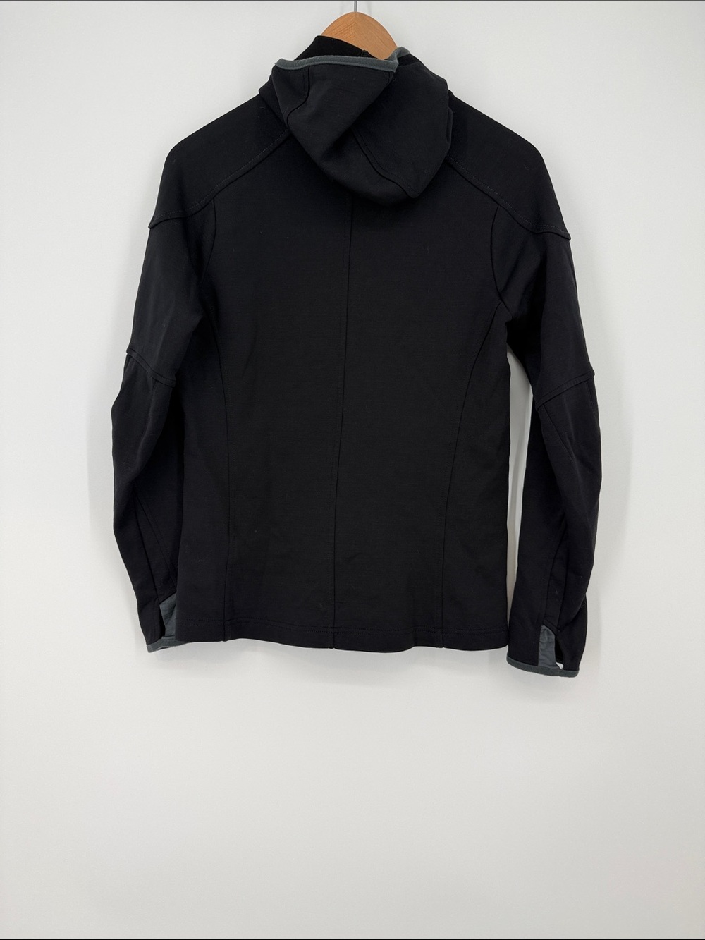 Smartwool Men's Black Hooded Softshell Jacket Size Medium - Picture 4 of 8